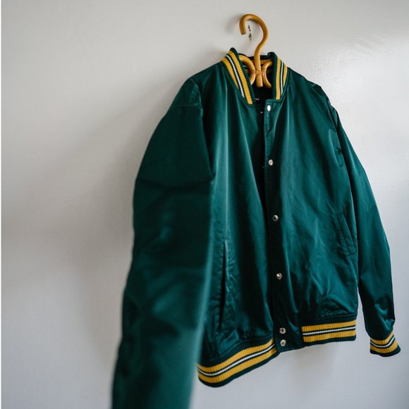 Abercrombie Varsity Bomber Jacket - Picture 3 of 3